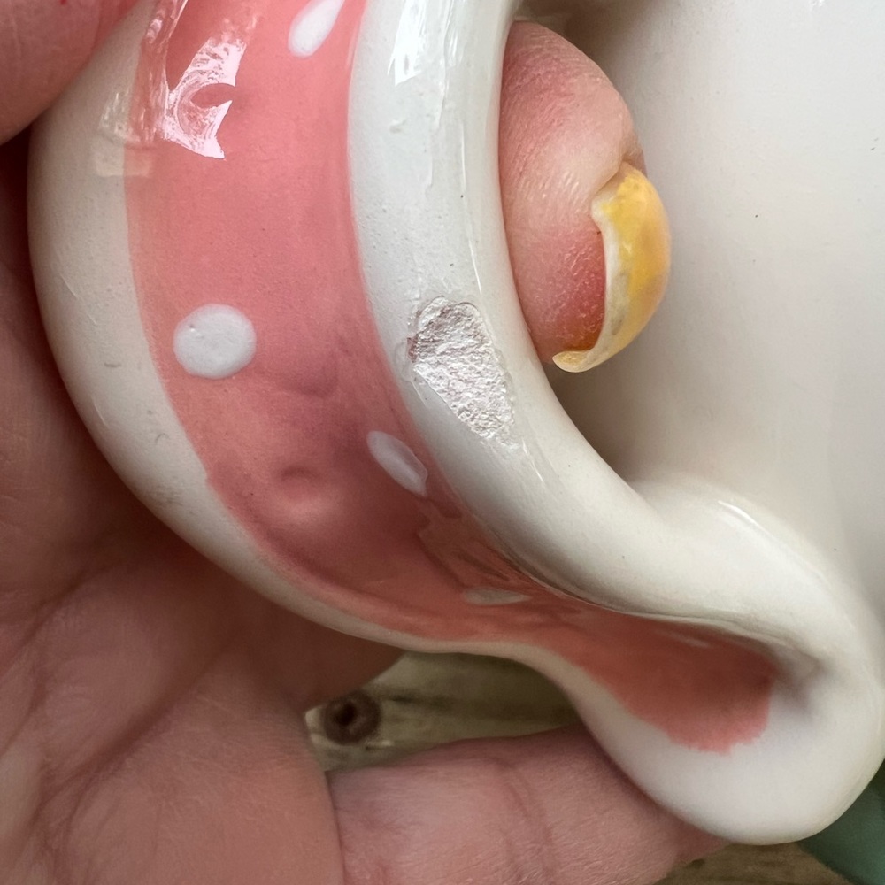 JOHANNA PARKER Transpac Bunny Mug Bowl NWT NEW New - Picture 9 of 10